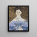 Mlle Emeline Parker uit Lowell, Massachusetts - Ruth Whittier Shute — ingelijst kunstwerk aan de muur