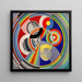 Rythme n°1 - Robert Delaunay — ingelijst kunstwerk aan de muur