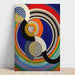 Reproduction of the painting Rhythm No.3 - Robert Delaunay