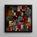 Rythmes Rouge-Vert et Violet-Jaune - Paul Klee — ingelijst kunstwerk aan de muur