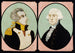 Washington en Lafayette - S Wehry — weergave van het kunstwerk
