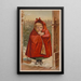 Reproductie van het schilderij Le Petit Chaperon rouge - Sackett Wilhelms Litho