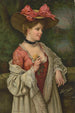 La rose promise - Sackett Wilhelms Litho — weergave van het kunstwerk