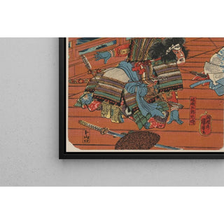 Saga Gorō Mitsutoki - Utagawa Kuniyoshi | Reproduction Tableau Décoration murale affiche copie