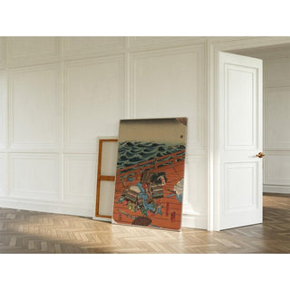 Saga Gorō Mitsutoki - Utagawa Kuniyoshi | Reproduction Tableau Décoration murale affiche copie