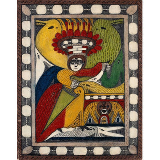 Saint Adolf Roosali - Adolf Wölfli | Reproduction Tableau Décoration murale affiche copie
