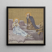 Sint Jerome - Pierre Puvis de Chavannes — ingelijst kunstwerk aan de muur