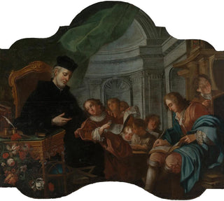 Saint Joseph de Calasanz enseignant aux enfants - Heinrich Lihl
