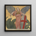Sint-Michiel die de draak verslaat - Jules Elie Delaunay — ingelijst kunstwerk aan de muur
