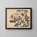 Magnolia - Sakai Hōitsu — ingelijst kunstwerk aan de muur