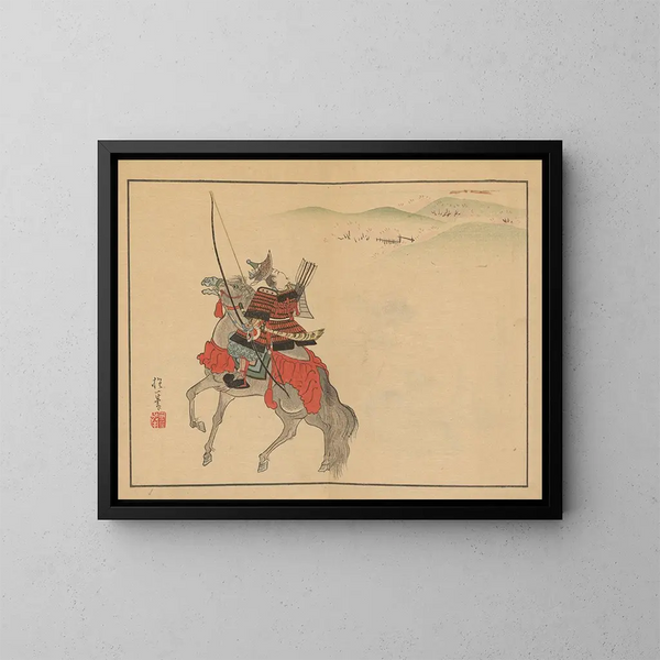 Sakai Hoitsu gajo Pl03 - Sakai Hōitsu — ingelijst kunstwerk aan de muur