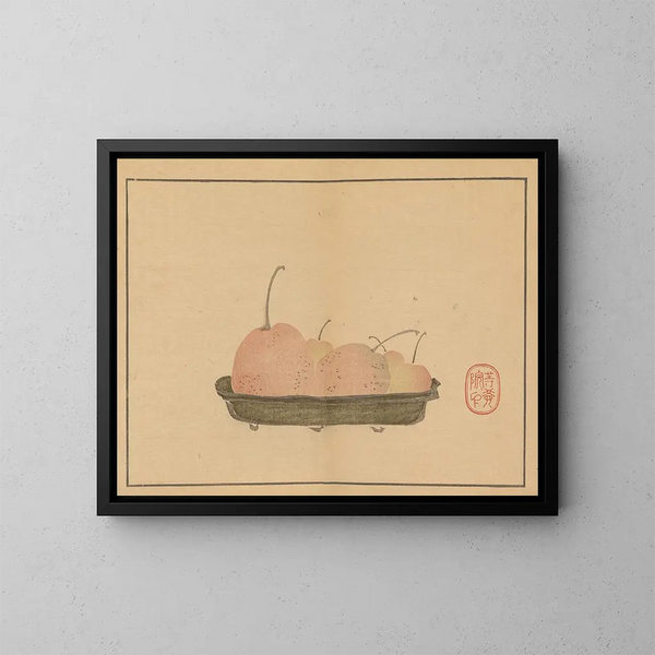 Sakai Hoitsu, schilderkunst 14 - Sakai Hōitsu — ingelijst kunstwerk aan de muur