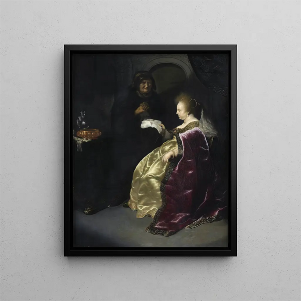 Salomon Koninck - Esther reading Hamans Decree of the Extermination of the Jews.webp