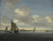 Marine Painting - Salomon van Ruysdael — artwork view