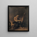 Een heks - Salvator Rosa — ingelijst kunstwerk aan de muur