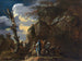Kruisiging van Polycrate - Salvator Rosa — weergave van het kunstwerk