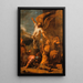 L'Ange verlaat het huis van Tobie - Salvator Rosa — ingelijst kunstwerk aan de muur