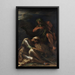 Le Rêve d'Énée - Salvator Rosa — ingelijst kunstwerk aan de muur