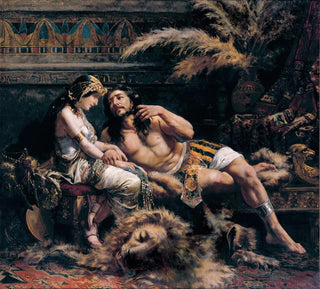Jos Echenagusa - Samson and Delilah.webp