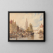 Kerk Notre-Dame de Brugge - Samuel Austin — ingelijst kunstwerk aan de muur