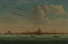 Uitzicht op Charleston - Samuel Barnard — weergave van het kunstwerk