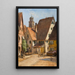 Dinkelsbühl - Samuel Brunner — ingelijst kunstwerk aan de muur