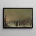 Givre sur la Tamise - Samuel Collings — framed artwork on a wall