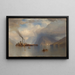 Storm King sur l'Hudson - Samuel Colman — framed artwork on a wall