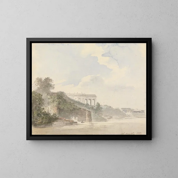 À Haughley - Samuel Davis — ingelijst kunstwerk aan de muur