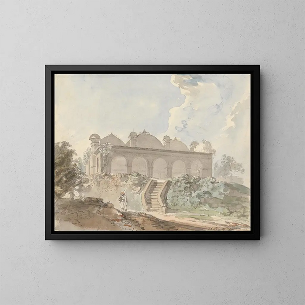Au pointu - Samuel Davis — ingelijst kunstwerk aan de muur