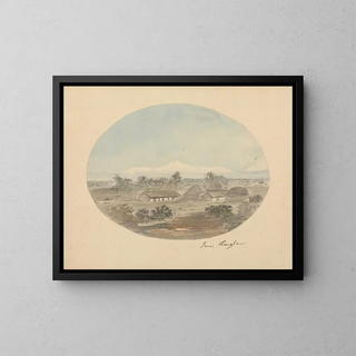 van Rungpore naar Rangpur - Samuel Davis — ingelijst kunstwerk aan de muur