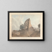 Poort van het oude fort in Benares - Samuel Davis — ingelijst kunstwerk aan de muur