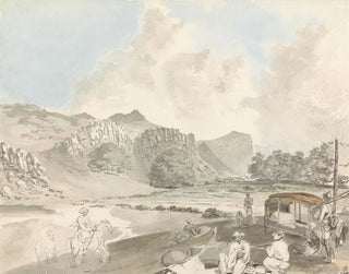 En India in maart - Samuel Davis — weergave van het kunstwerk
