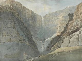 Samuel Davis - Rocky Gorge with a Waterfall.webp