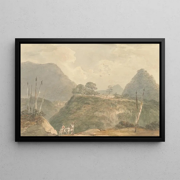 Samuel Davis - The Village of Buxadaur Buxa Duar Thibet.webp