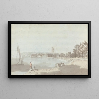 Samuel Davis - West Country Town by a River.webp
