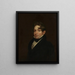 Kapitein Demaresque uit Gloucester, Massachusetts - Samuel Finley Breese Morse — ingelijst kunstwerk aan de muur
