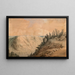 Rochers et grotte de Saint Vincent, le Trou des Géants sur la rivière Avon, Somerset - Samuel Hieronymus Grimm — framed artwork on a wall