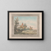 Jacht met houtsingel - Samuel Howitt — ingelijst kunstwerk aan de muur