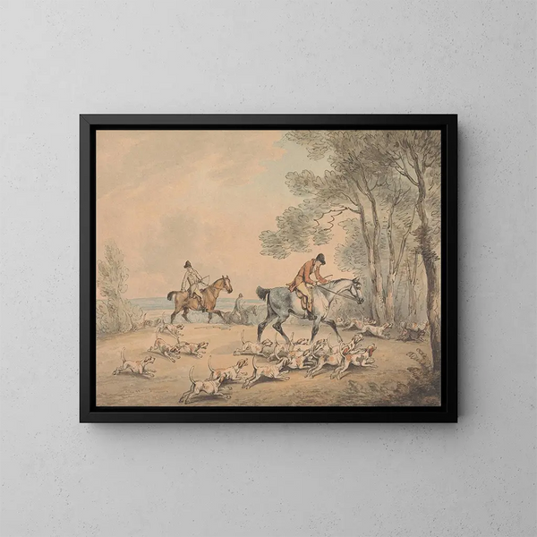 Aller à la couverture - Samuel Howitt — ingelijst kunstwerk aan de muur
