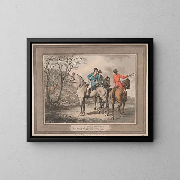 Alors, Britons, groot worden dus - Samuel Howitt — ingelijst kunstwerk aan de muur