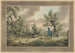 Jacht op de patrijs - Samuel Howitt — weergave van het kunstwerk