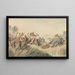 De ingesloten tijger - Samuel Howitt — ingelijst kunstwerk aan de muur