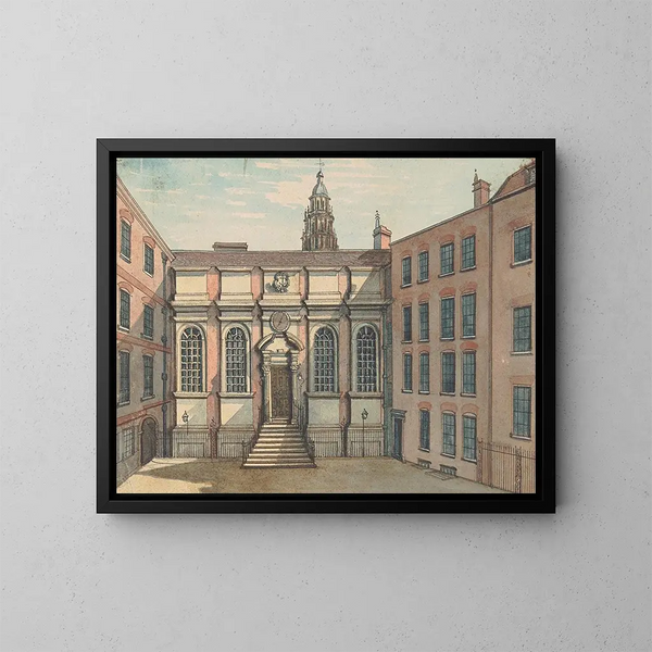 L'auberge de Clements - Samuel Ireland — ingelijst kunstwerk aan de muur
