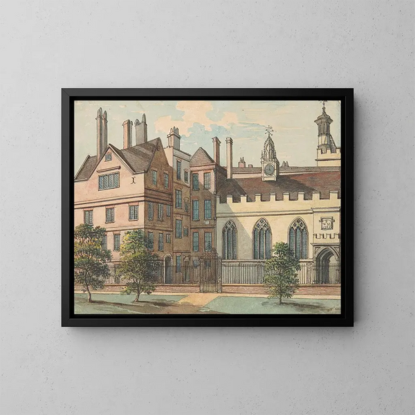 L'auberge de Clifford - Samuel Ireland — ingelijst kunstwerk aan de muur