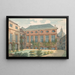 Facade of the Garden of Stationers' Hall - Samuel Ireland — framed artwork on a wall