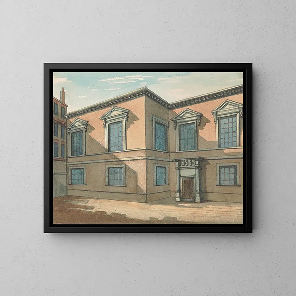 Zaal der Timmerlieden - Samuel Ireland — ingelijst kunstwerk aan de muur
