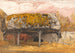 Een koeienstal met een mosdak - Samuel Palmer — weergave van het kunstwerk