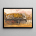 Een koeienstal met een mosdak - Samuel Palmer — ingelijst kunstwerk aan de muur