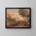 La Vocatella à Chapel construite par un ermite près de Corpo de Cava dans le voisinage de Salerne et Naples - Samuel Palmer — ingelijst kunstwerk aan de muur